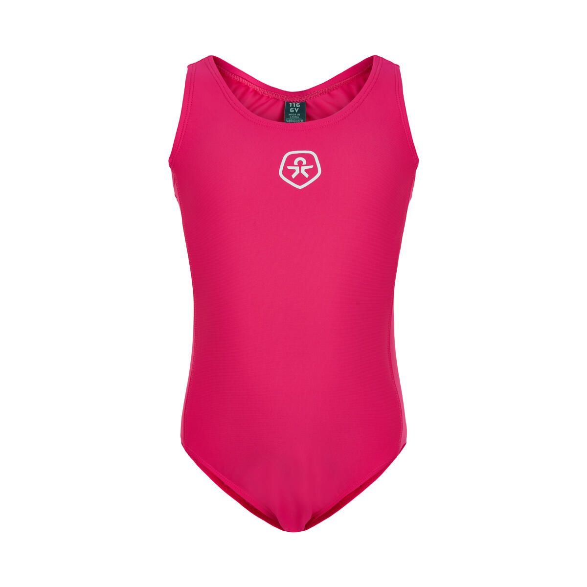 Color Kids Swimsuit Solid 5584 pink yarrow (571) 104 5584-571-104
