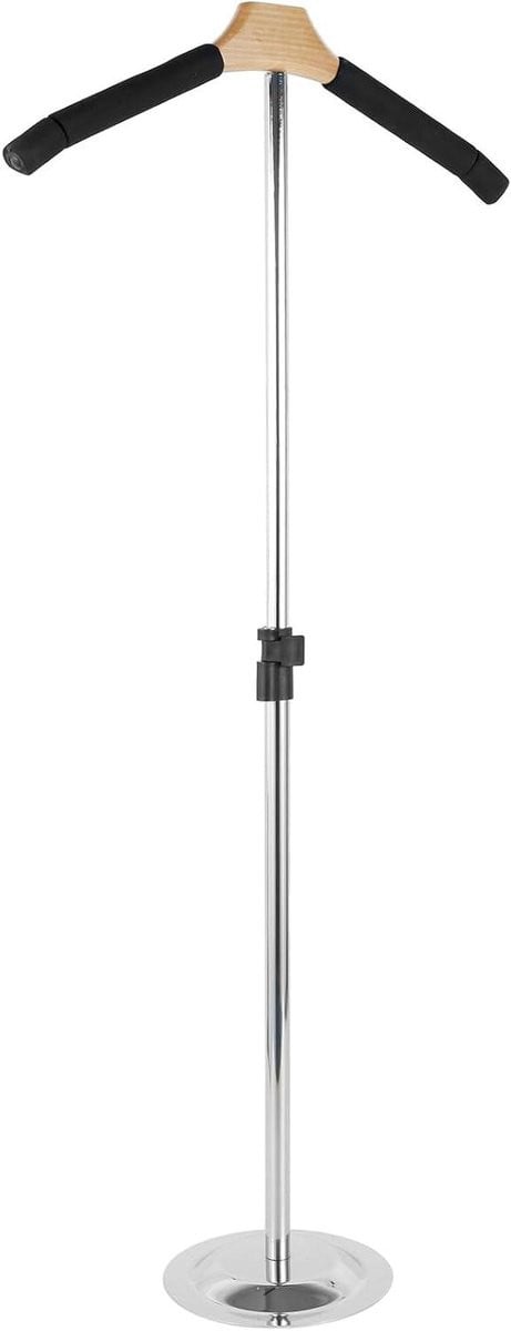 Kleding Display Stand Zwart met Verstelbare Hoogte en 38 cm Hanger