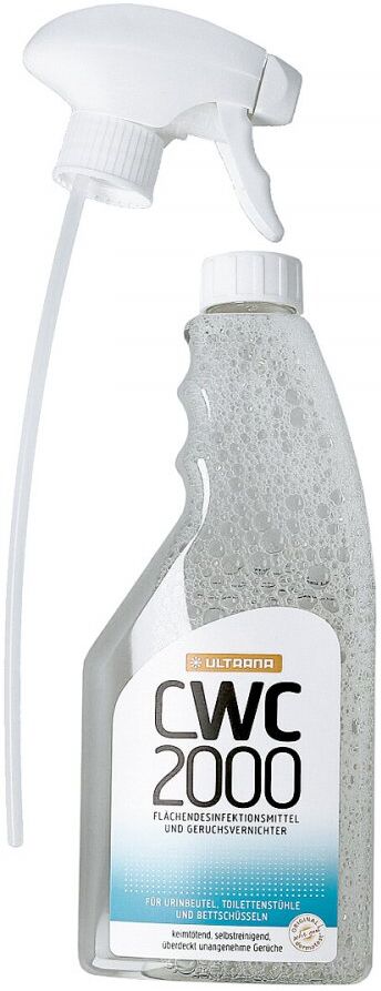 Cwc 2000 Geruchsvernichter mit Desinf. Sprühflasche 500ml