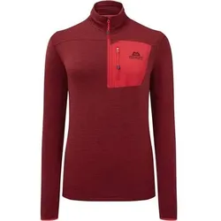 MOUNTAIN EQUIPMENT Mountain Equipment Damen T-Shirts/Tanks lg.Arm W LUMIKO ZIP-T, Größe XS in Lila Lila