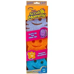 Scrub Daddy Schwamm Sommeredition, Reinigungsutensil, Mehrfarbig