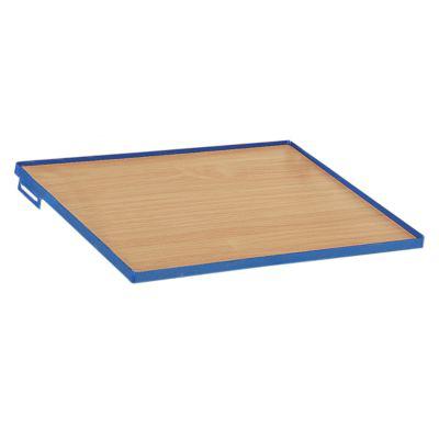 Einlegeboden aus Holz für Eurokastenwagen, 820 x 620 mm