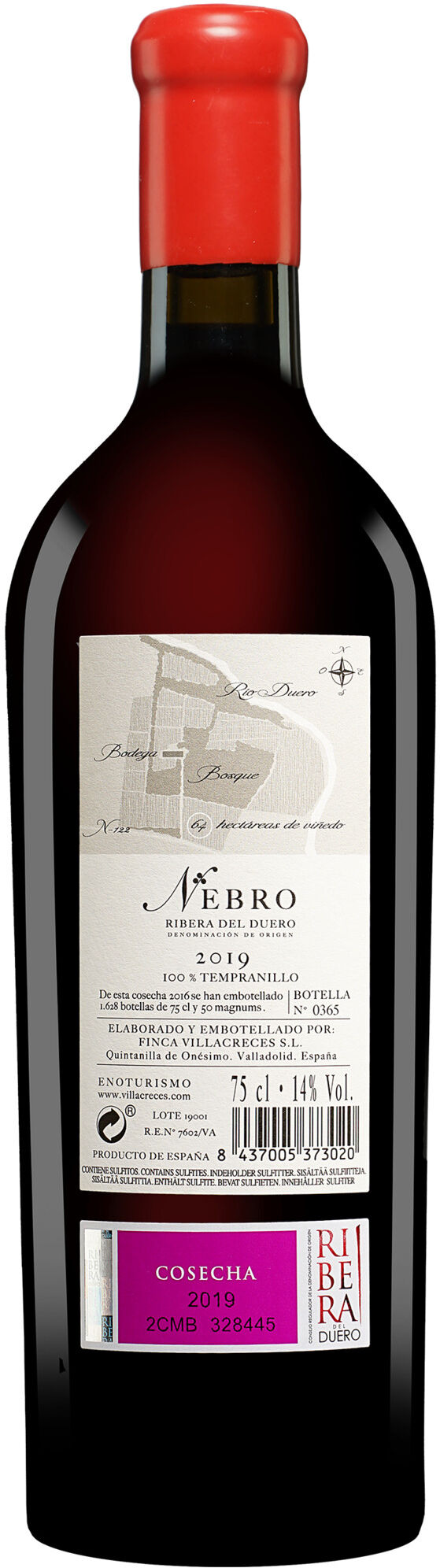Finca Villacreces »Nebro« 2019 14% Vol. Rotwein Trocken aus Spanien