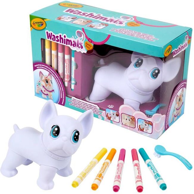 BRINQUEDO CRAYOLA WASHIMALS JUMBO PET