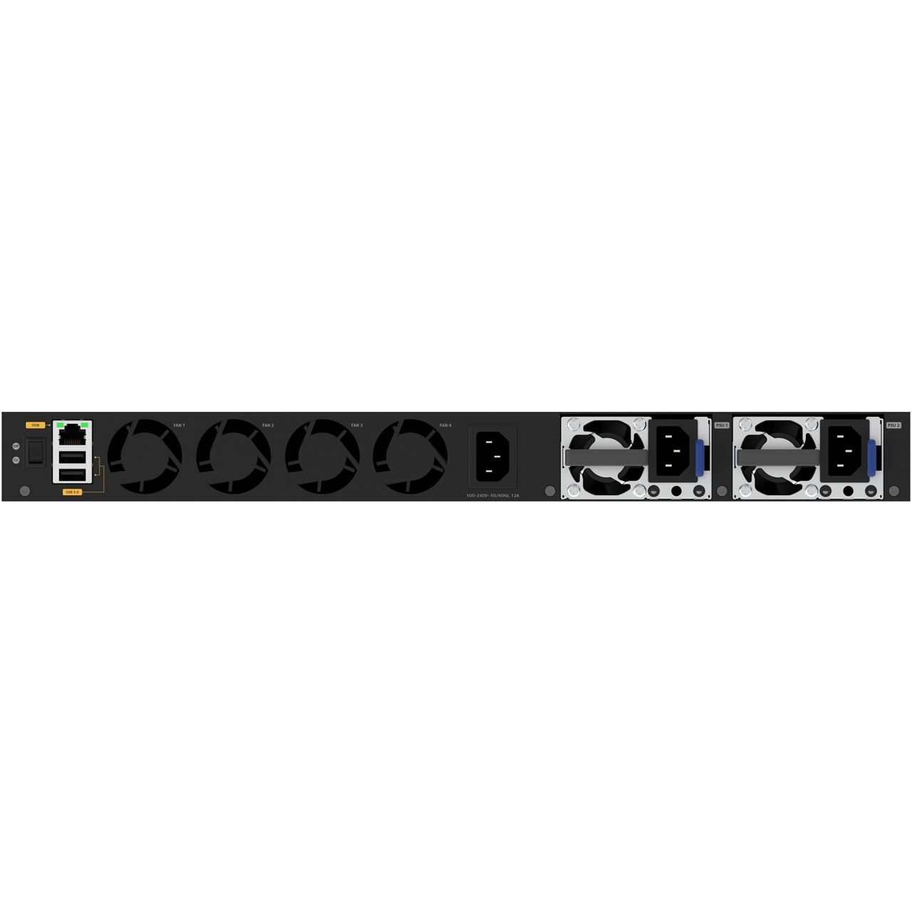 NETGEAR 52-PORT POE MANAGED SWITCH M4350-48G4XF 48X1G 4XSFP+ 236W