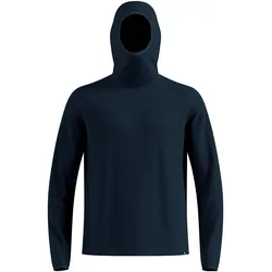 Odlo, Herren, Funktionsshirt, Cubic Multisport Mid Layer mit Kapuze (M), Blau