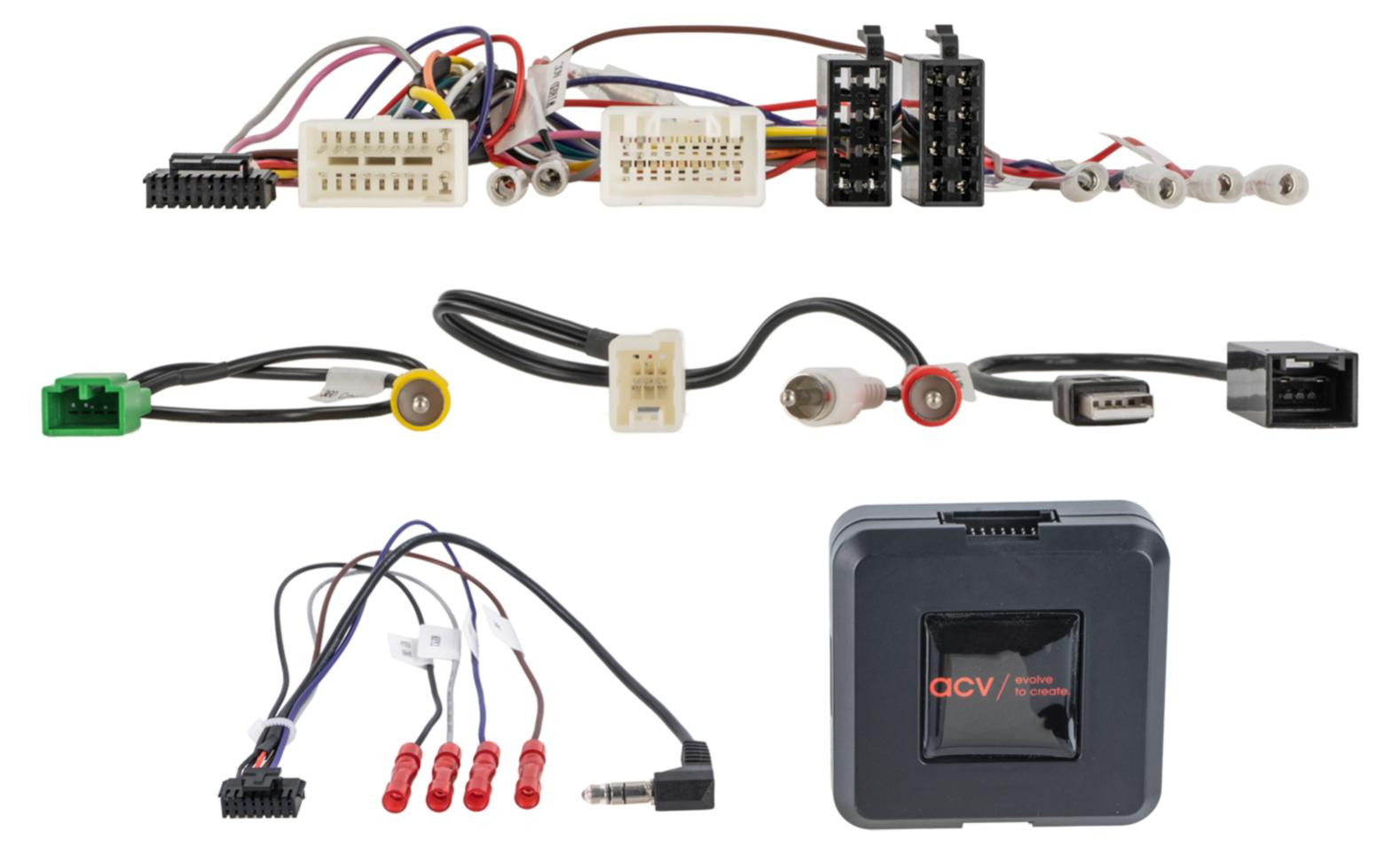 ACV Bulkverpakking camera/versterker voor LFB Mitsubishi Pajero Sport (QE)