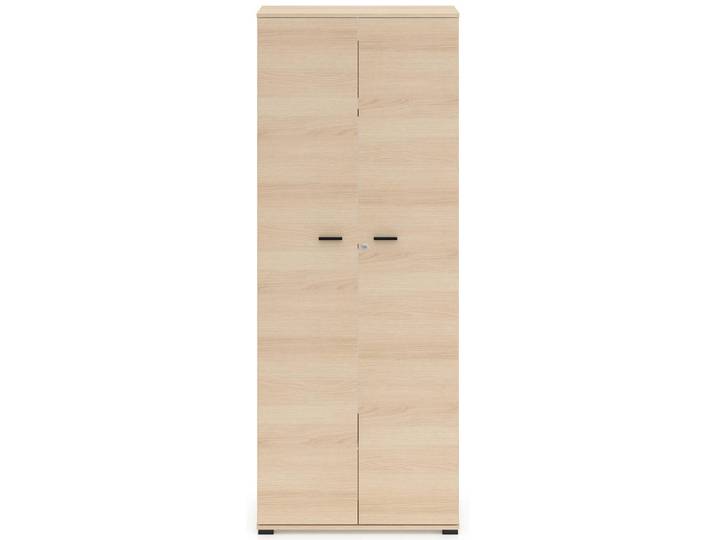 Selsey Kleiderschrank Odelis 2-türig 79 cm, Beige, Kunststoff, Rechteckig, 79x203x50.7 cm, Schlafzimmer, Kleiderschränke, Drehtürenschränke