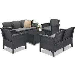 Venus Large 7-Personen-Gartenmöbel-Set