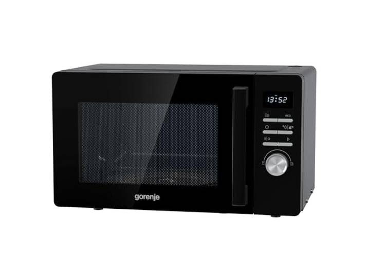 Gorenje Mikrowelle, 23 L, 800 W Mikrowellenleistung, SmartDisplay, AquaClean, SoftMelt, Kindersicherung, 27 cm Glasdrehteller - MO23A3BH