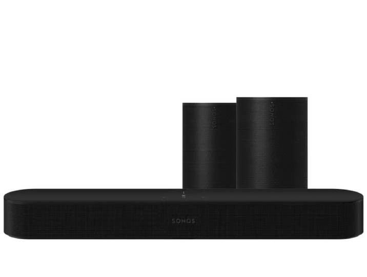 Sonos Beam Gen2 Zwart + Era 100 SL Duopack Zwart
