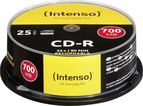 INTENSO CD-R Spindel, 25 Stück
