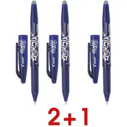 Pilot 2+1 Aktion: 3x Tintenroller »Frixion Ball 0.7« blau blau