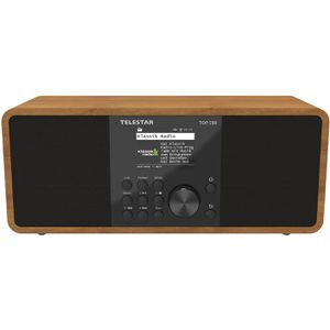 Telestar Radio Top 250 DAB+, Bluetooth, WLAN, USB, Internet, Holz