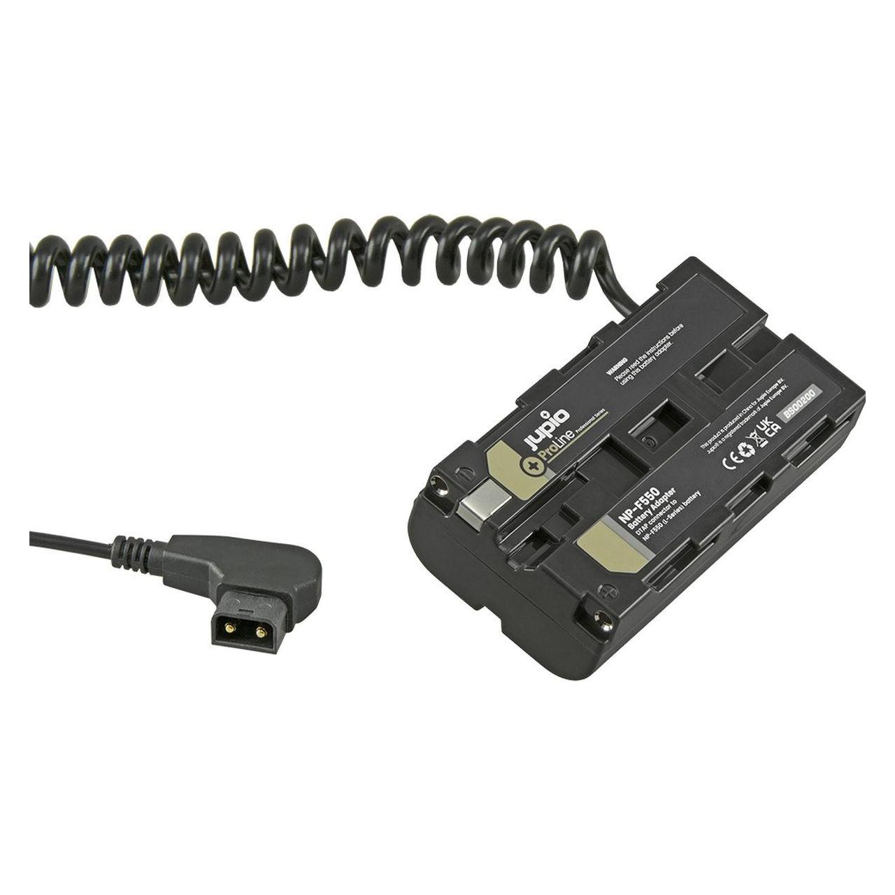 Jupio ProLine NP-F550 (L-Series) Battery Adapter To D-Tap (BSO0200) (Kamera Akku Netzadapter) (BSO0200)