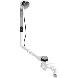 Duravit Ab- und Überlaufgarnitur Quadroval 792216, chrom, 792216000001000