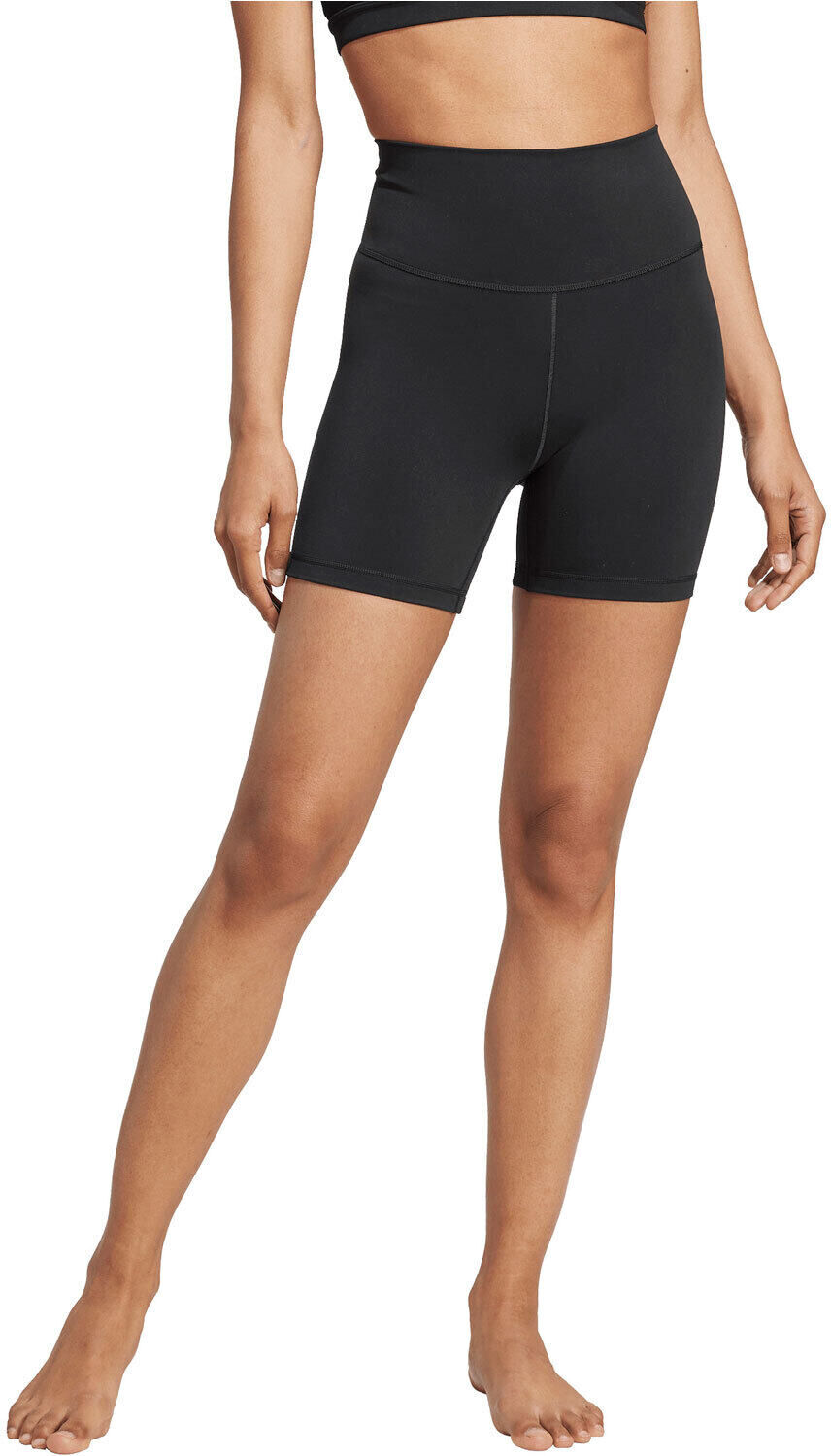 Adidas all me pantalones y mallas cortas fitness mujer Negro (M)