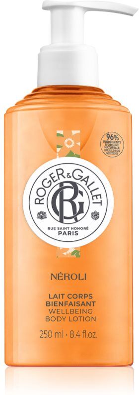 Roger & Gallet Néroli lait corporel apaisant pour femme 250 ml