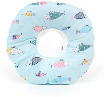 Uplift Essentials Soft Plush Cat Recovery Collar Adjustable Cushion Cone For Post Surgery Wound Healing style C l