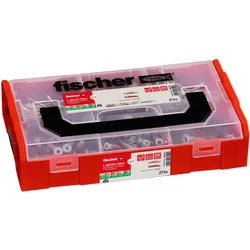 Fischer, Dübel, L-Boxx mini DuoPower DuoSeal + S (275 Stk.)