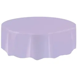 Tischdecke lavendel rund