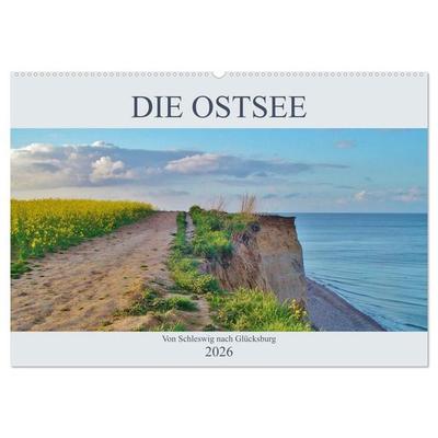 Die Ostsee - von Schleswig nach Glücksburg (Wandkalender 2026 DIN A2 quer), CALVENDO Monatskalender
