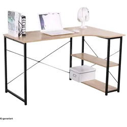 HTI-Living, Schreibtisch, Winkelschreibtisch (120 x 73 x 70 cm)