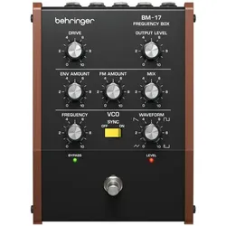 Behringer BM-17 FREQUENCY BOX Efekt gitarowy (Gitarre), Effektpedal, Mehrfarbig