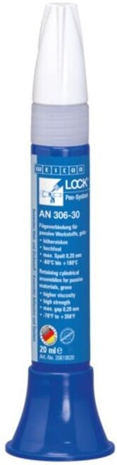 WEICONLOCK® AN 306-30 Fügeverbindung, für passive Werkstoffe, hochfest, 20 ml, grün (30630020)