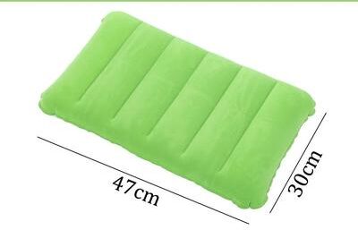 Useful Little Things Portable Inflatable Travel Pillow Neck Support green