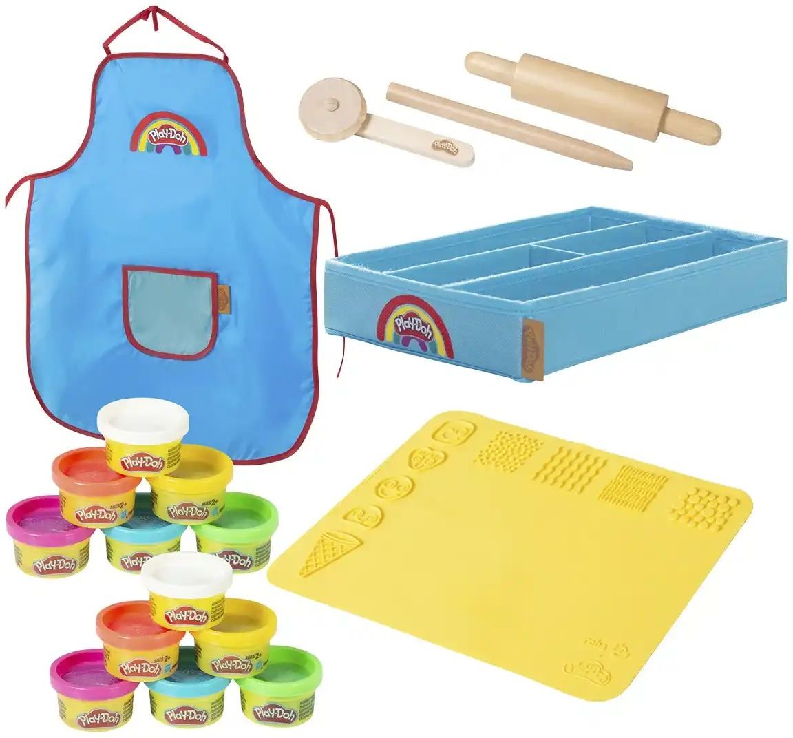 Roba Spielset  Play-Doh ¦ mehrfarbig ¦ Silikon,Massivholz,Kunststoff ¦ Maße