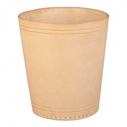 Weible XXL Würfelbecher - ca. 16 cm x 14,5 cm - Leder 246202