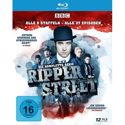 Ripper Street - Die komplette Serie - Alle 5 Staffeln - Alle 37 Episoden [10 BRs], Blu-ray