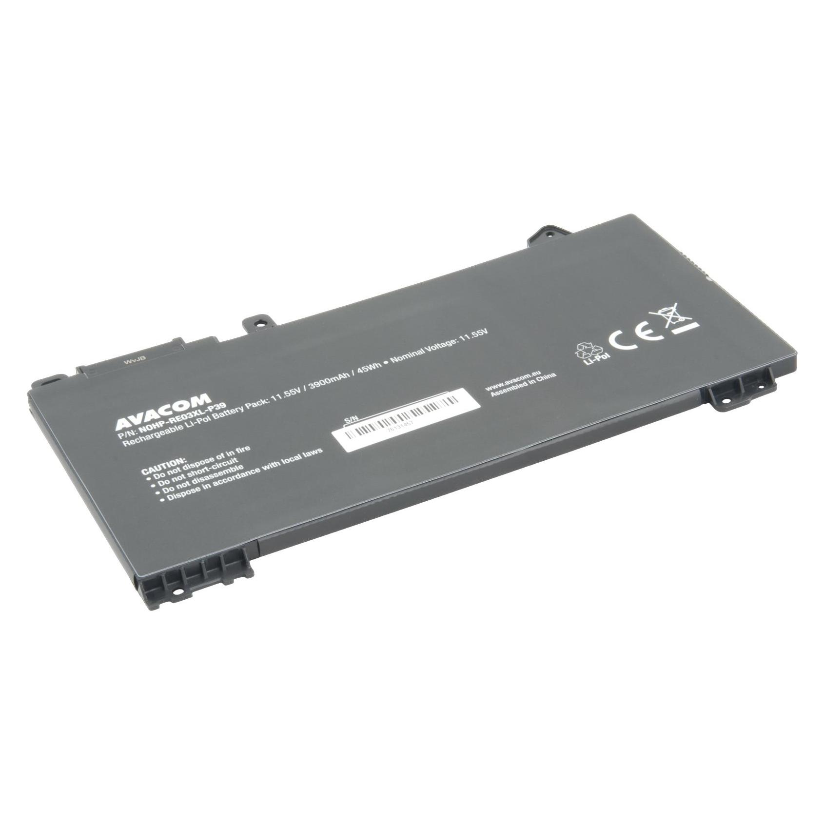 Avacom NOHP-RE03XL-P39 notebook spare part Battery (3900 mAh) (NOHP-RE03XL-P39)