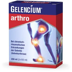 GELENCIUM arthro Doppelpack 2X100 ml Mischung