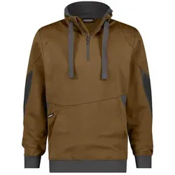 Stellar Sweatshirt, lehmbraun/anthrazit, Größe 2XL - lehmbraun/anthrazitgrau - 2XL