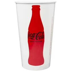 MONOUSO - Karton Becher "Coca-Cola" 44Oz/1300ml  (525 Stück)
