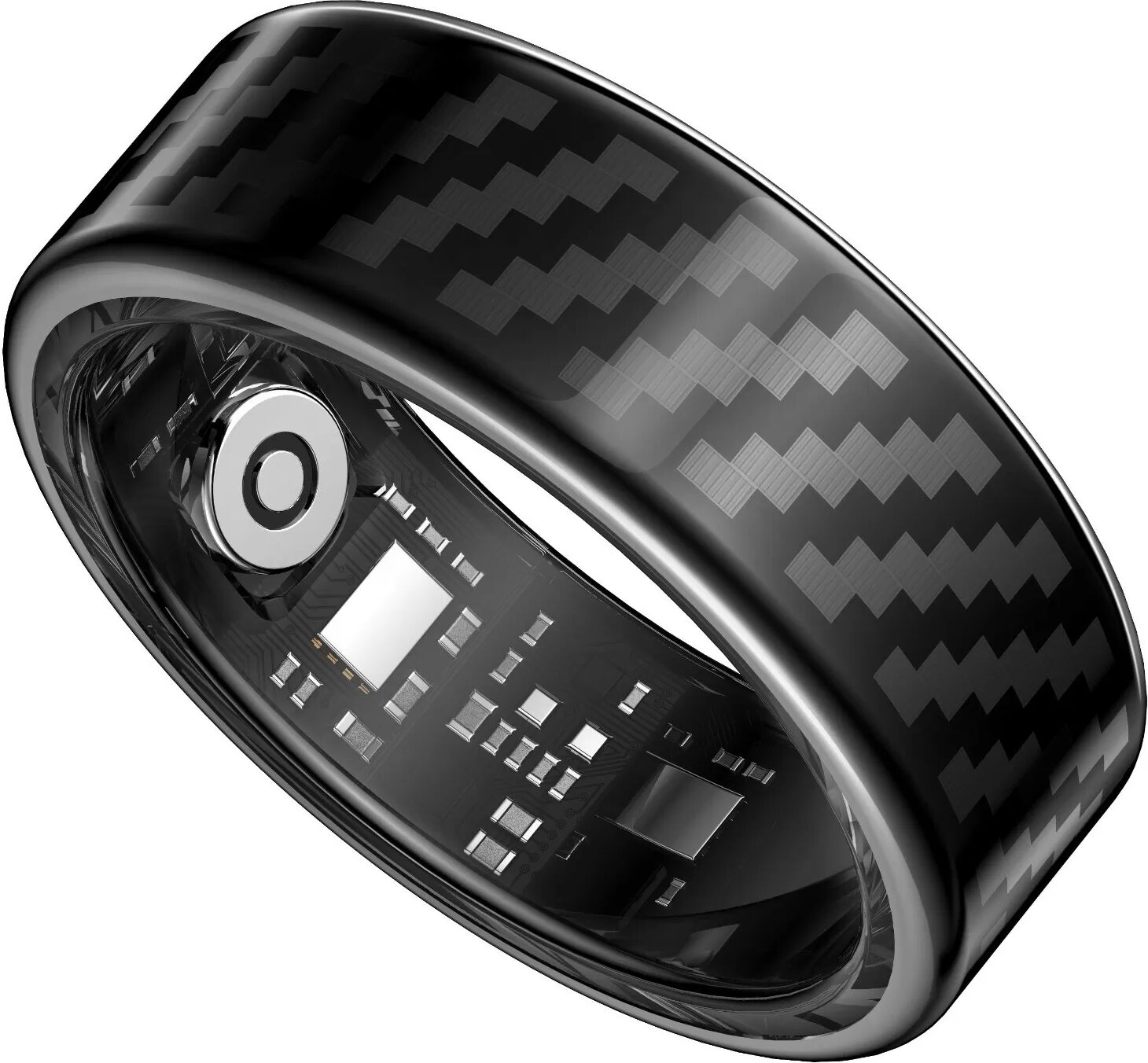 INF RWFIT Smart Ring: 50M Wasserdicht, Herzfrequenz-, Schlafüberwachung, Fitness-Tracker Schwarz 9