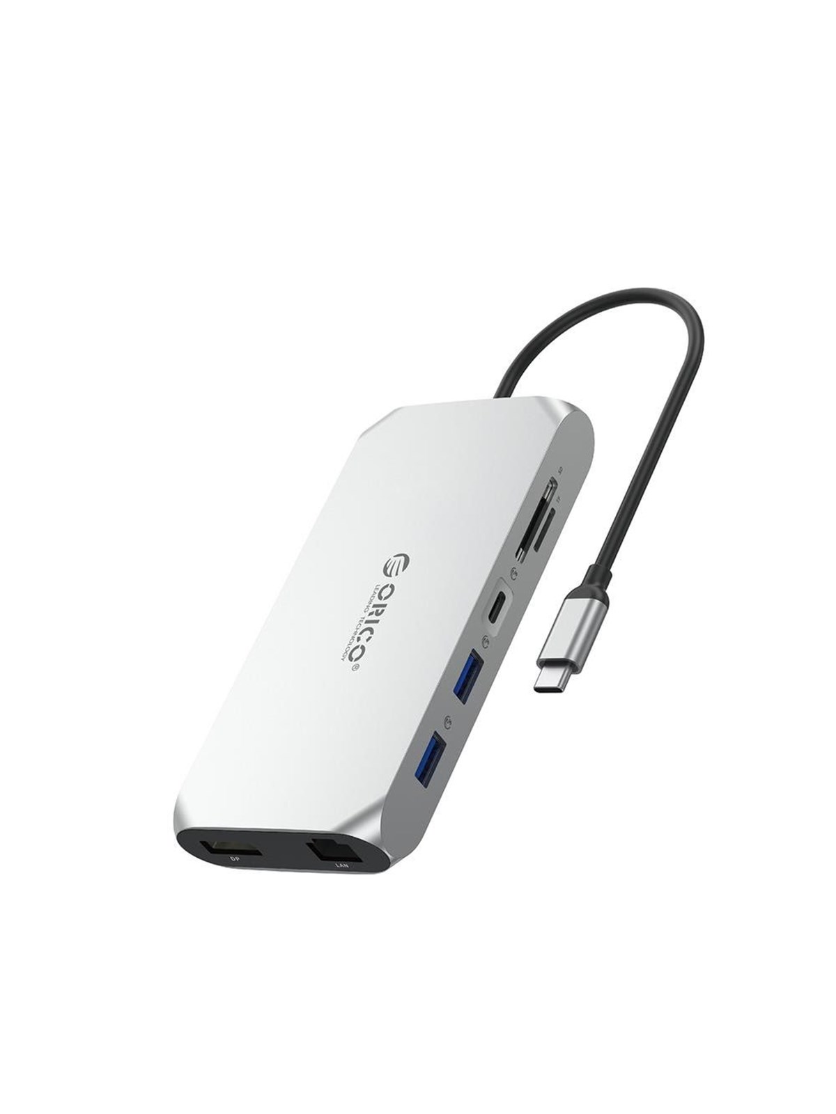 ORICO XCR 12in1 USB-C Docking Station USB-Hubs - silber