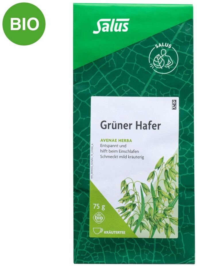 Grüner Hafertee Bio Salus