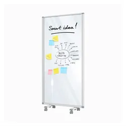 Master of Boards Mobile Trennwand   Präsentationsboard   Transparent   1-teilig