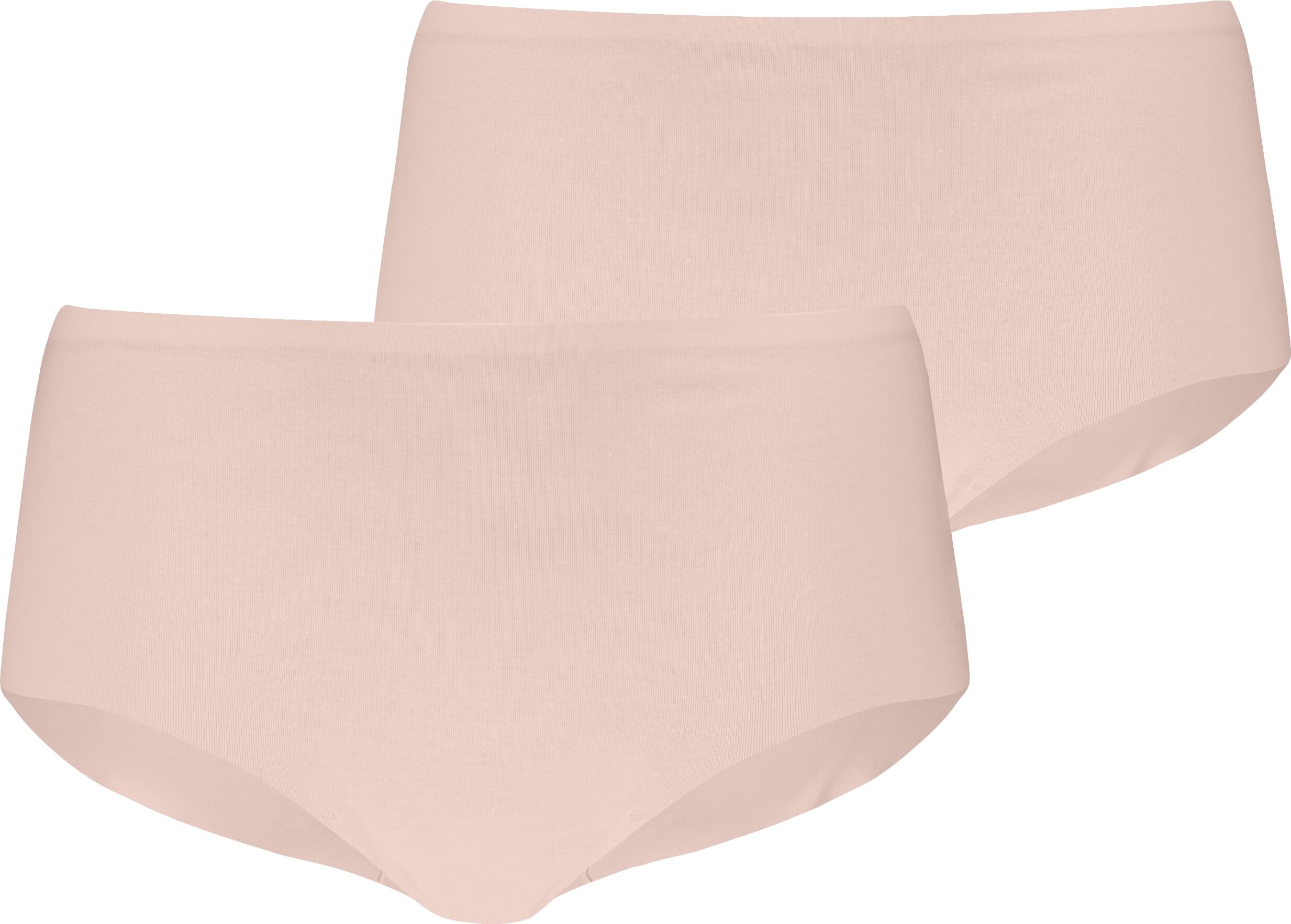 Panty PUMA "PUMA WOMEN INVISIBLE COTTON MINI SHORTS 2P", Damen, Gr. XL, Jersey, beige (light pink), Jersey, Obermaterial: 88% Baumwolle, 12% Elasthan, körpernah, Unterhosen Panty, nahtlose Ränder für eine unsichtbare Passform light pink XL, Jersey
