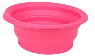 Uplifted Finds Foldable Silicone Face Ice Bath Tray For Facial Puffiness Cryo Skin Tool red