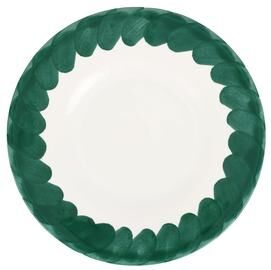 viva by VIETRI Lisbon Green Brushstroke Salad Plate