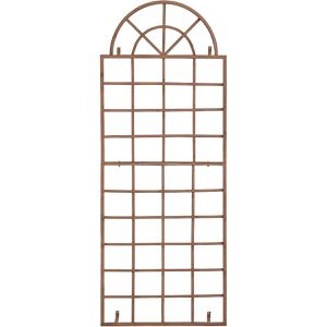 CLP Rankgitter Viva, antik braun, zur Wandmontage, aus Metall, rechteckig, 70 x 180 cm