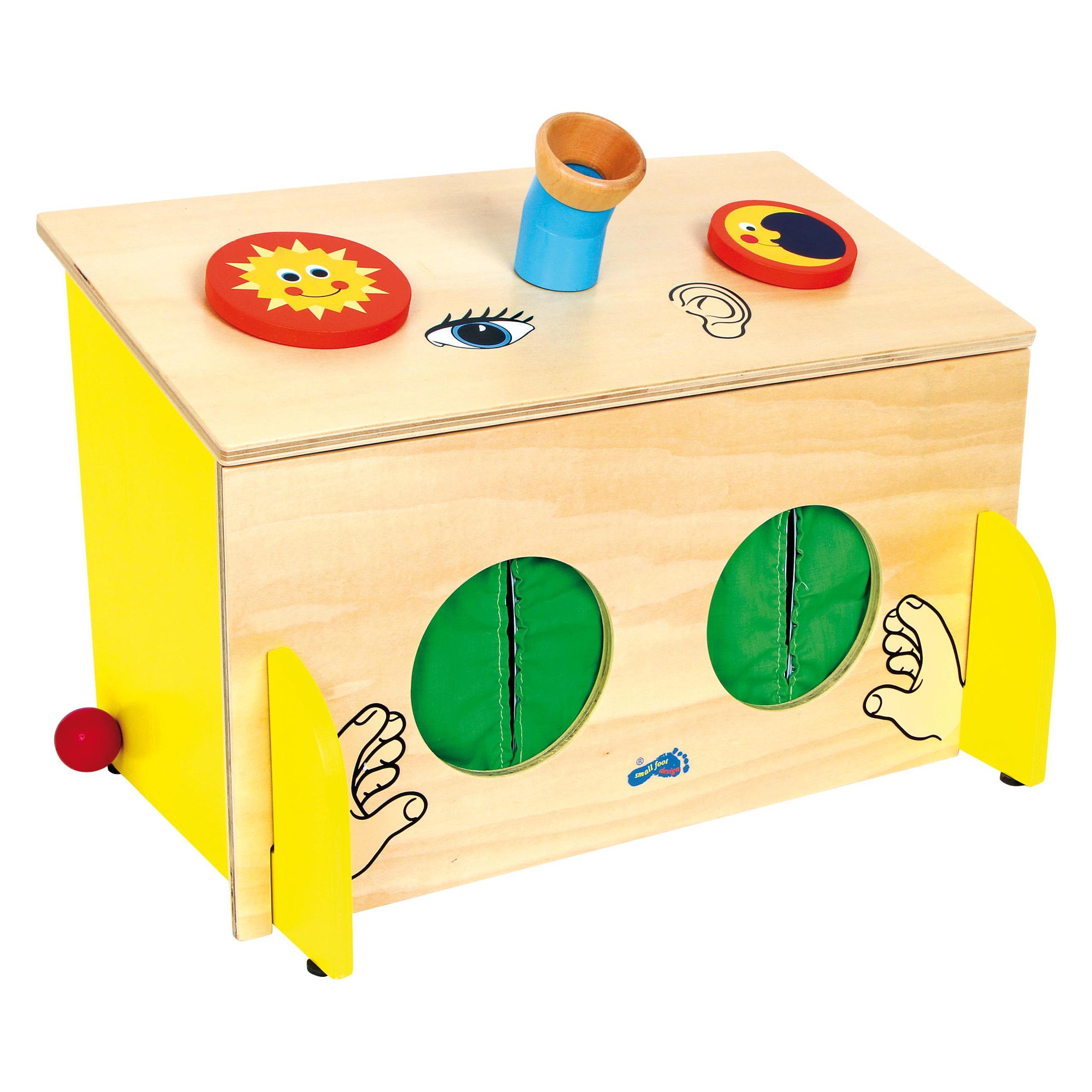 small foot Fühl-Box (Deutsch, Englisch, Französisch, Italienisch, 2 - 4 Jahre) (6989)