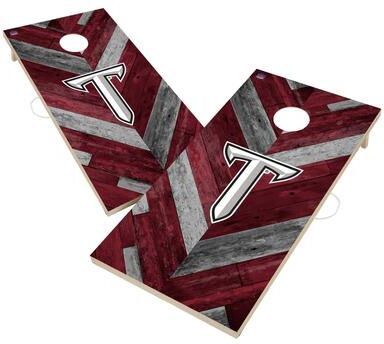 Skip's Garage Troy University Trojans Cornhole Board Set