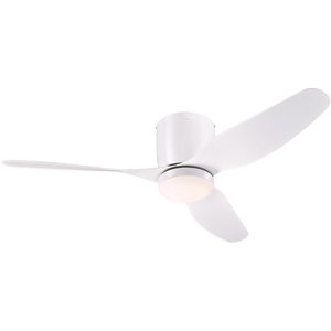 Westinghouse Deckenventilator Carla, 72251, Ø 117cm, mit Beleuchtung, dimmbar, weiß, mit Fernbedienung