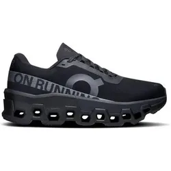 ON Damen Laufschuhe Cloudmonster 2, Größe 41 in Schwarz Schwarz