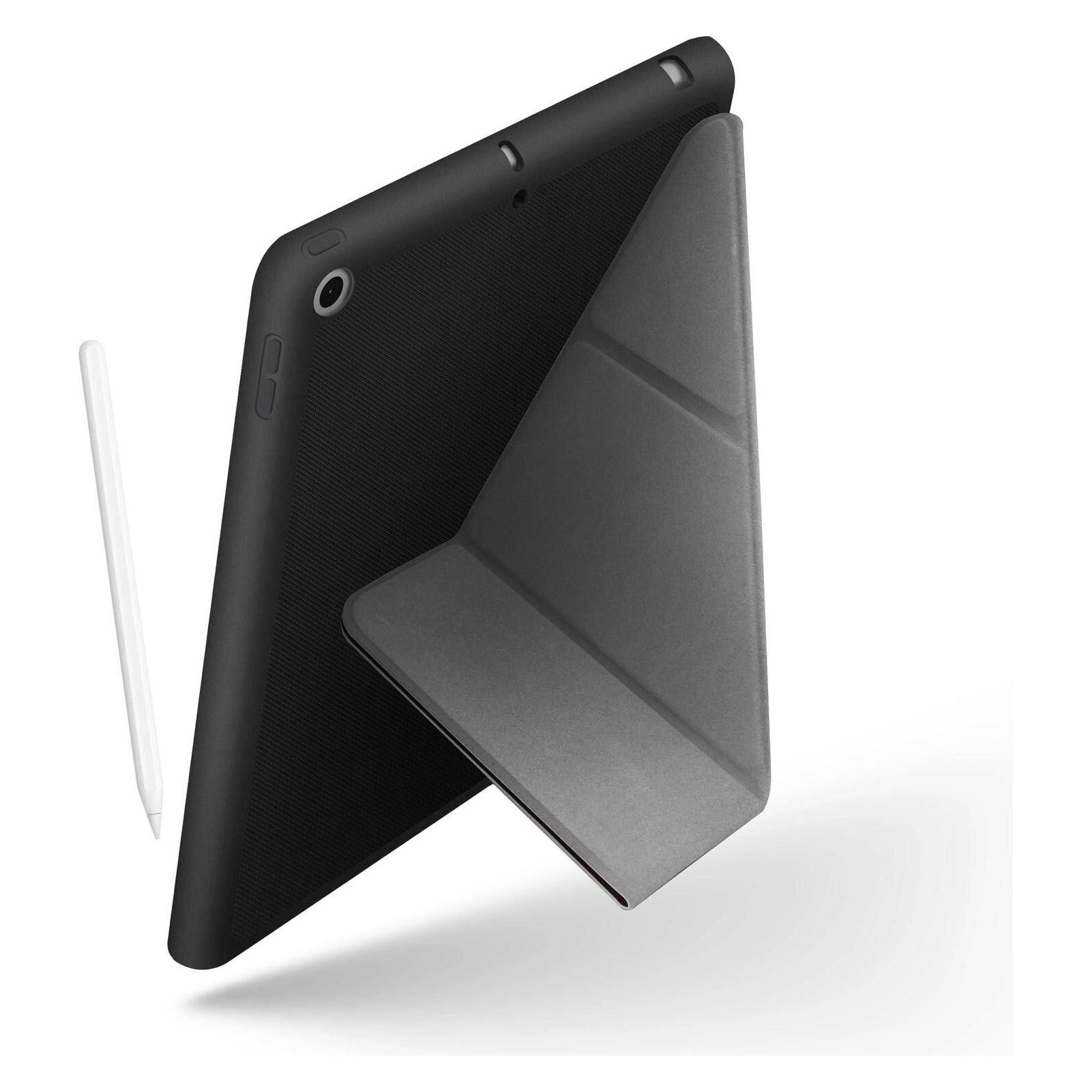 Uniq Tablethülle etui Transforma Rigor iPad 10.2" (2019) schwarz/ebenholzschwarz (Apple iPad Pro 10.5 2017) (UNIQ104BLK)